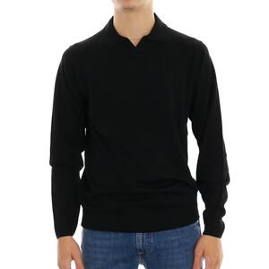 MAGLIA CON COLLETTO SEINSE NERO